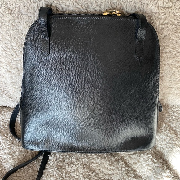 Marforio Venezia Made in Italy black leather shoulder bag Italian purse - Picture 4 of 8